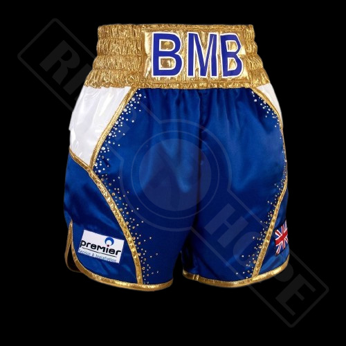 Sleek and Modern Boxing Shorts in Navy Blue