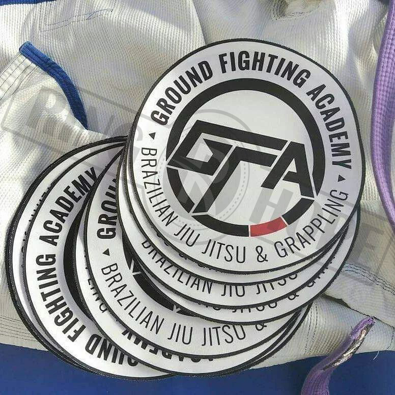 Patch With Custom Text for BJJ gi Customization