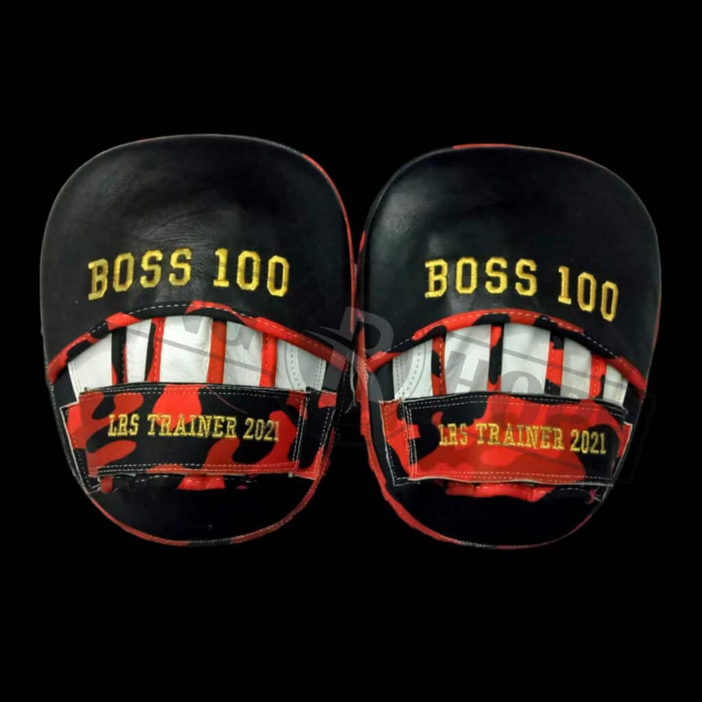 Personalized focus mitts for boxing and MMA training