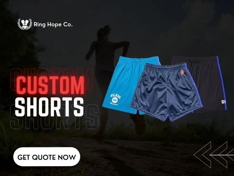 custom fitness shorts