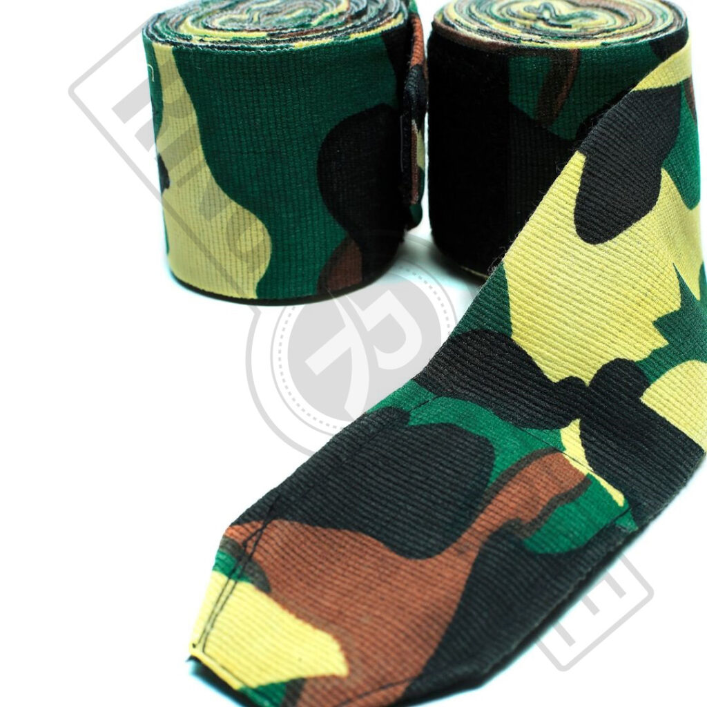 Custom Army Print Hand Wraps