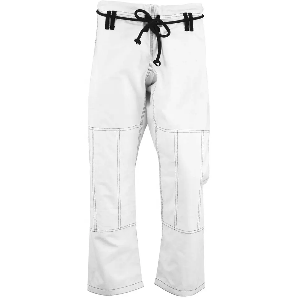 Custom BJJ pants with reinforced knees for durability