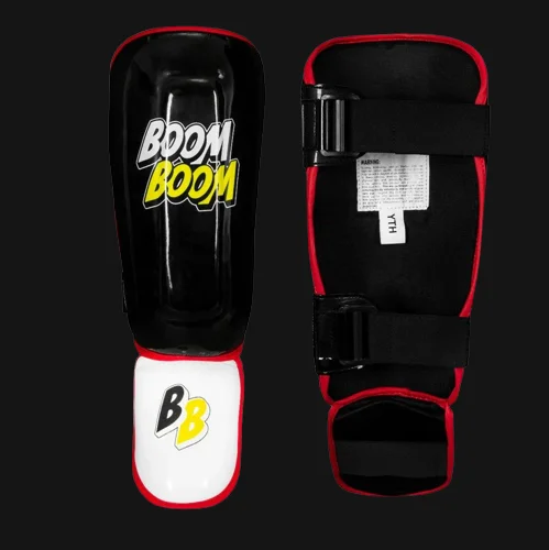 Professional-grade shin guards for boxing athletes