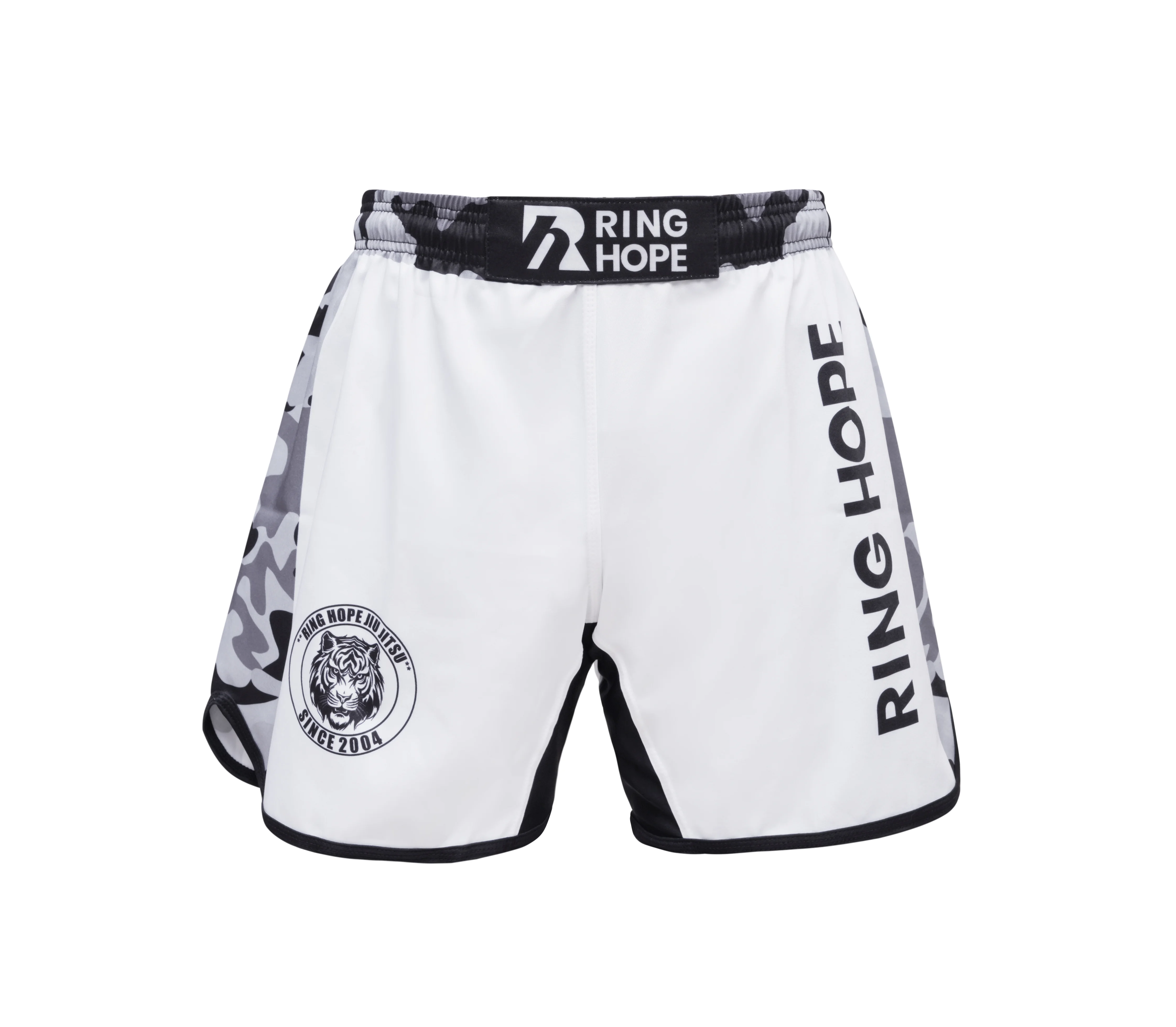 Custom BJJ shorts with unique design
