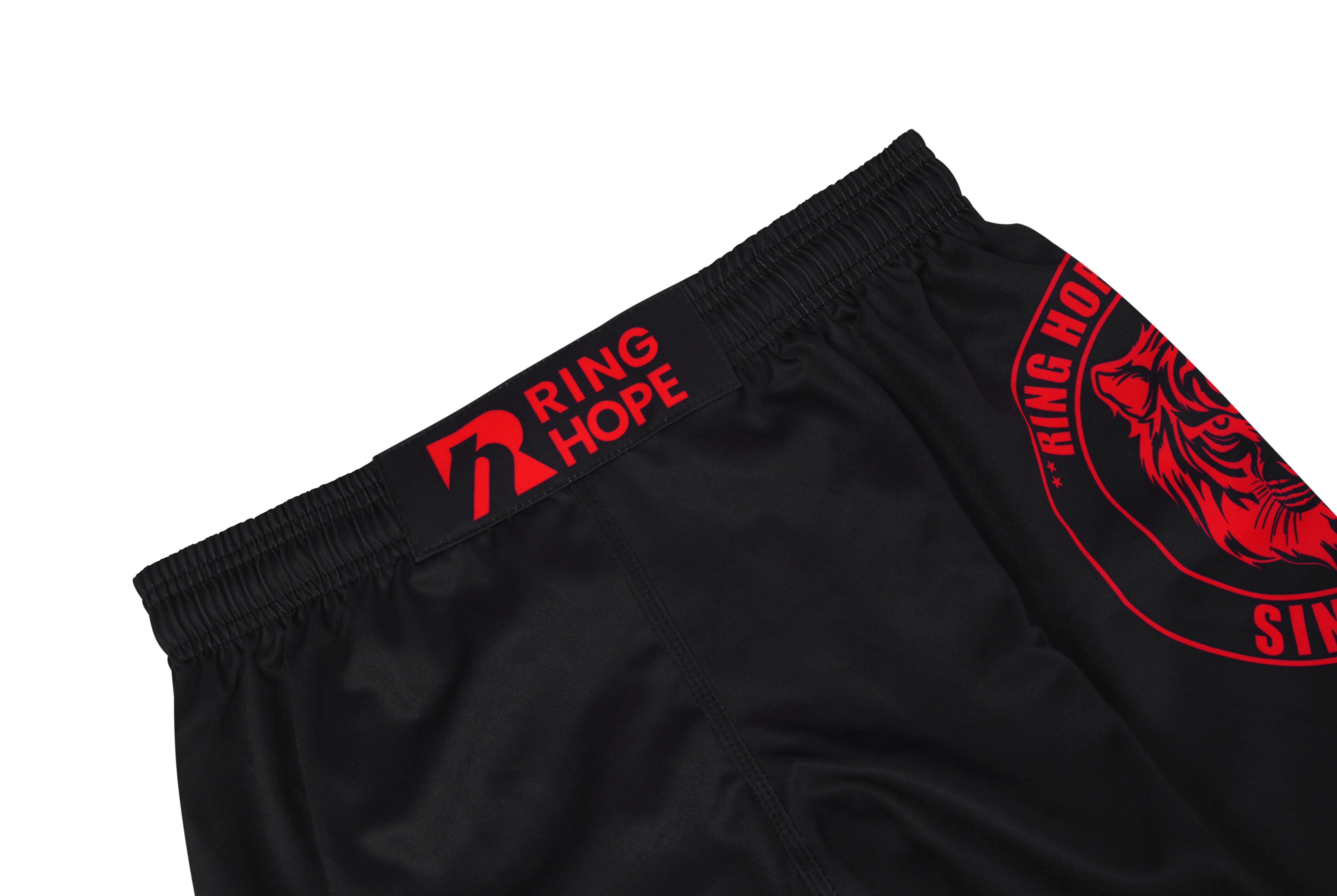 Custom BJJ shorts with a sleek and modern design