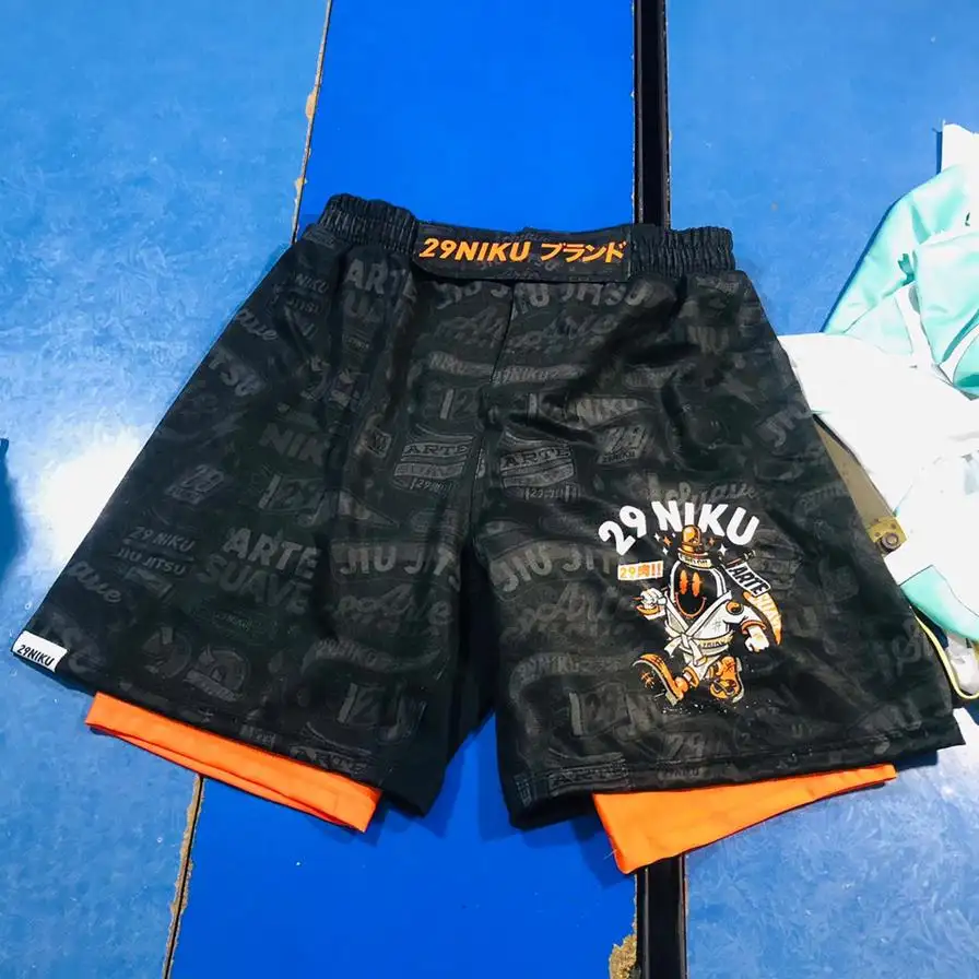 High-quality custom BJJ shorts for martial arts enthusiasts