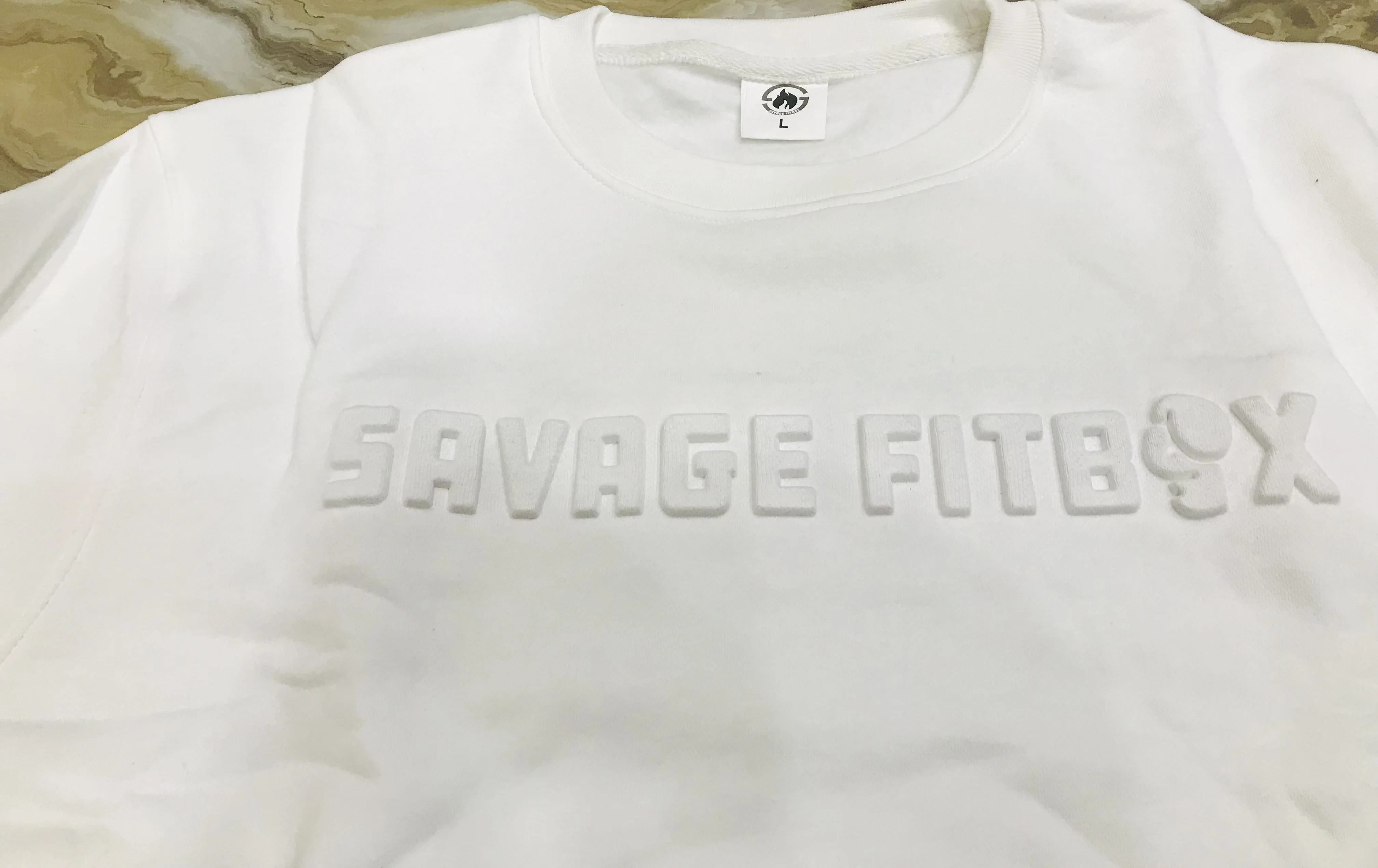 embossed t shirt printing