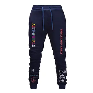 Detailed printed jogger pants for a fashion-forward outfit